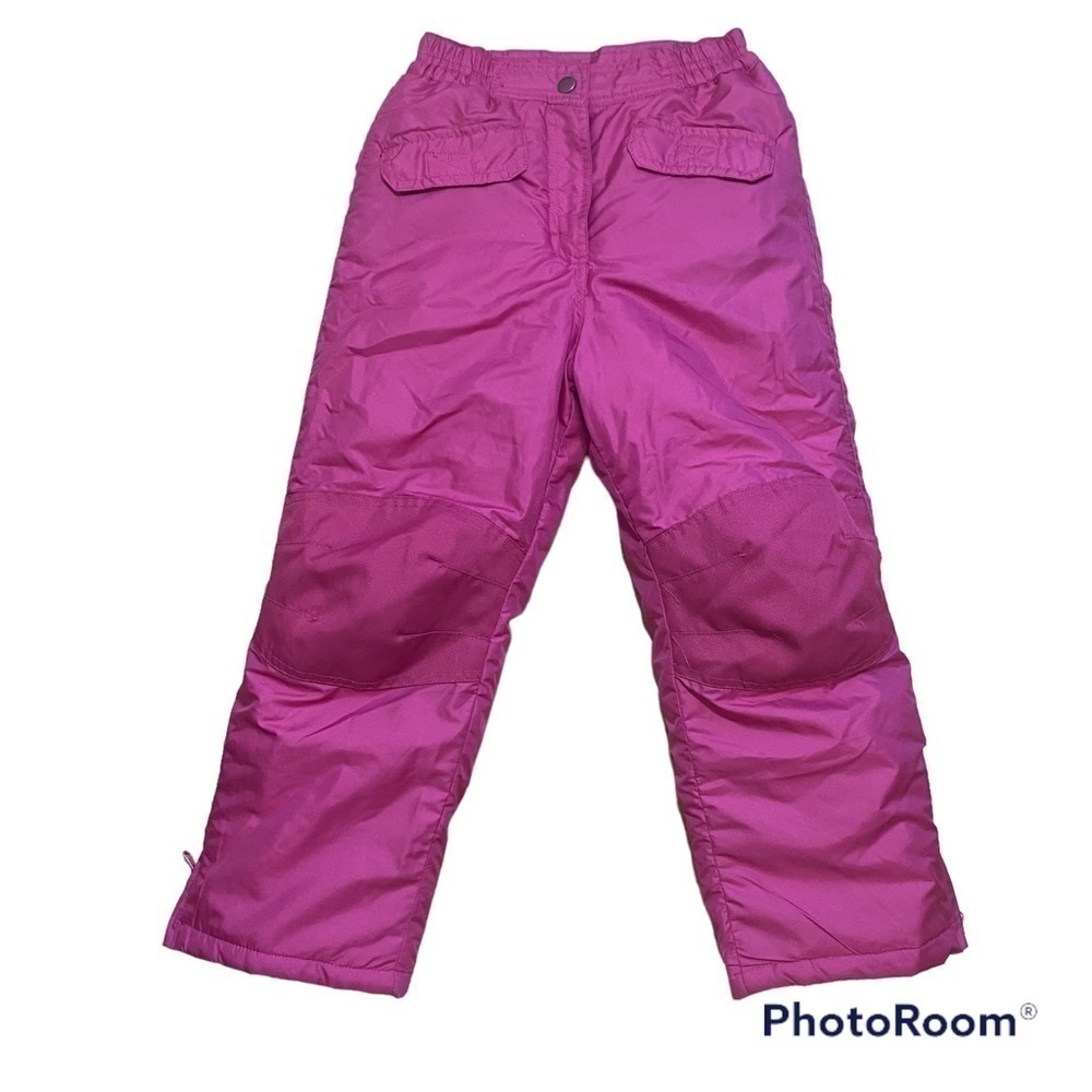 IXtreme Snow Pants Sz 5/6 Kids Pink Ski Winter Snap Button Girls